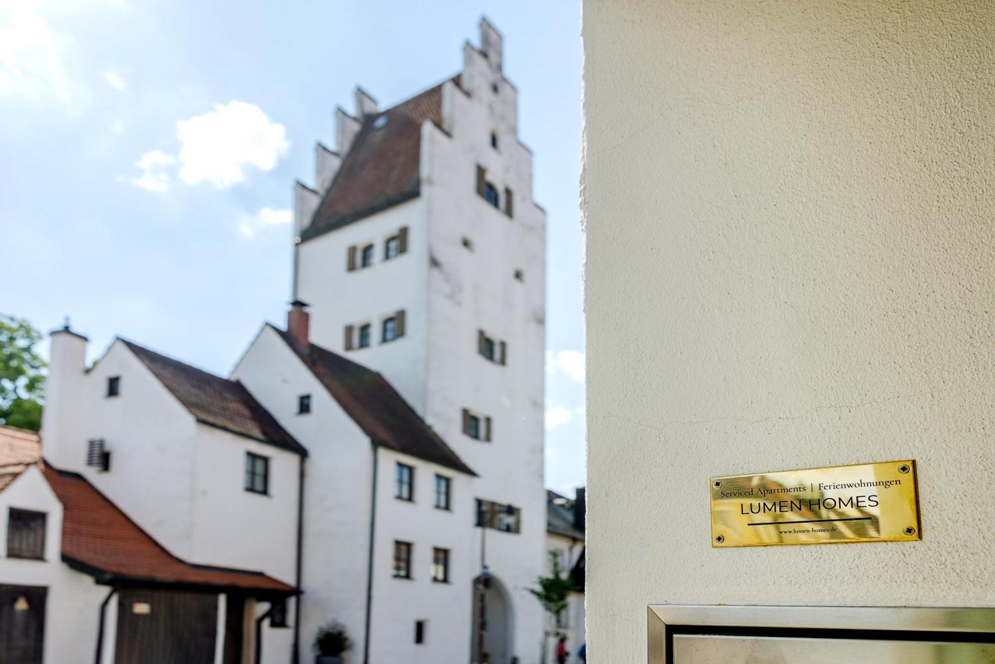 Lumen Homes - Altstadt-Studio Direkt Im Zentrum, Kueche, Netflix, Oeffentlicher Parkplatz Ums Eck Ingolstadt Exterior foto